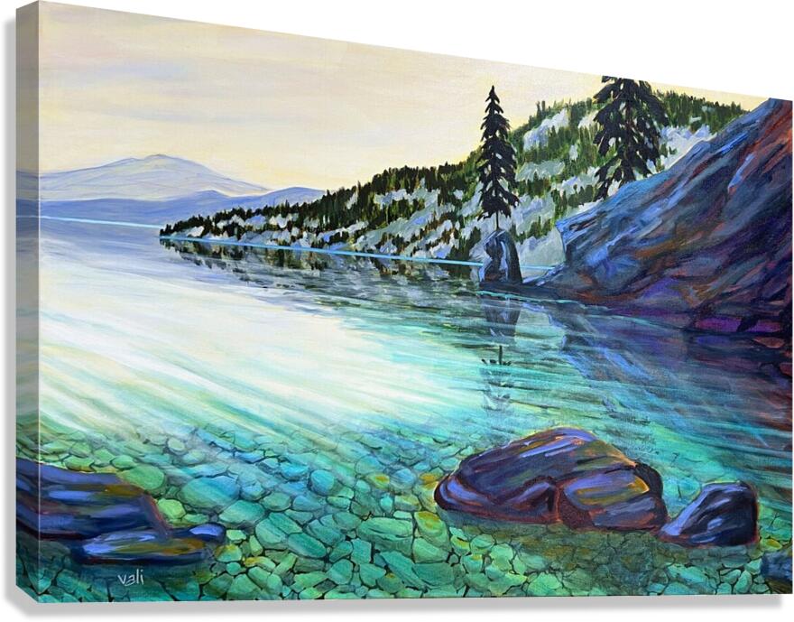 Cove At Pauls Tomb Canvas Print