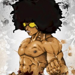 KING JEETA-- SUPER NUBIAN 2 -- artistic grunge