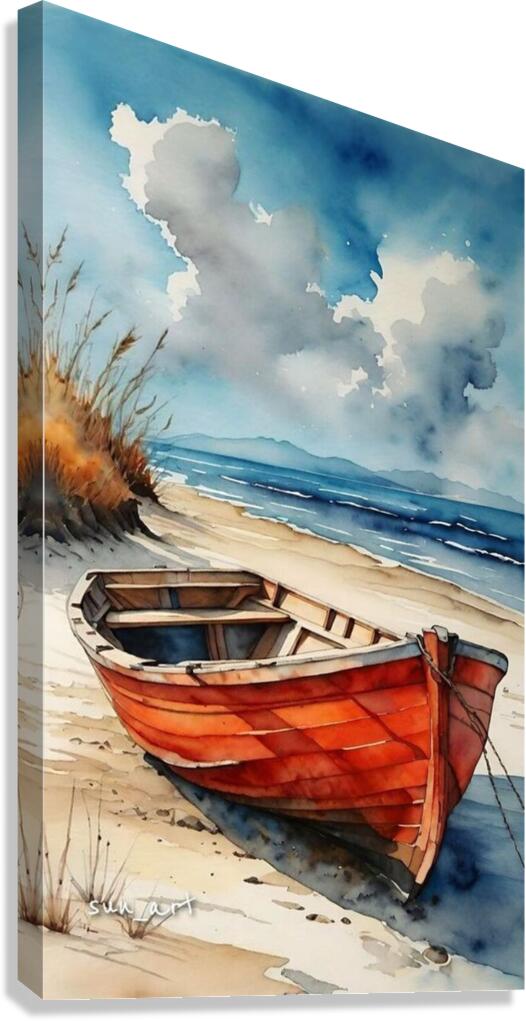 Beau bateau  Canvas Print