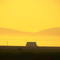 Sunrise in the countryside