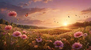 Leonardo Vision XL A magical wildflower meadow in