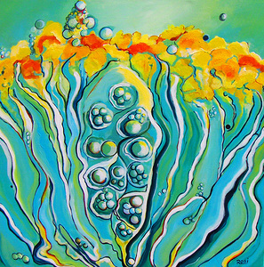 Underwater Fountain by Rosi Oldenburg