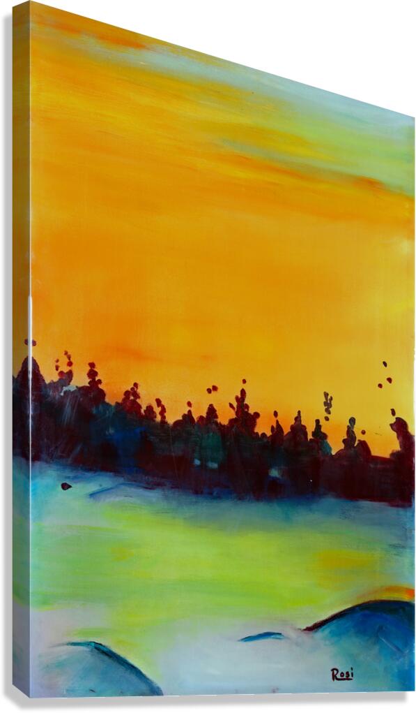 Sunset Canvas Print
