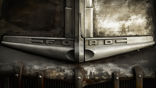 Rust & Rustic Ford Print