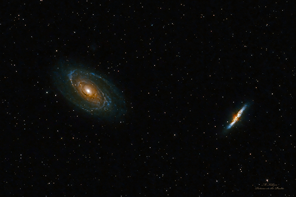 Bode’s & Cigar Galaxies Print