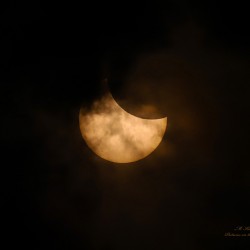 2017 Solar Eclipse Clouds