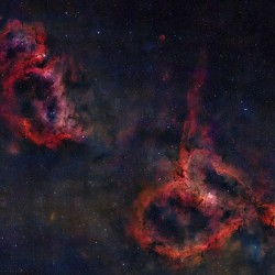 Heart & Soul Nebulae 