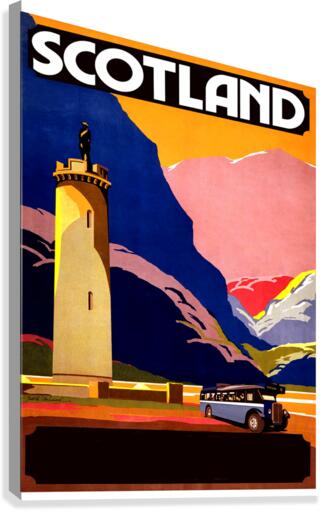 Scotland Canvas Print