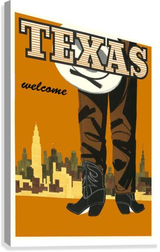 Texas Canvas Print