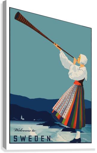 Sweden Canvas Print