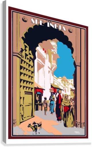 See India Canvas Print