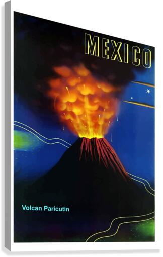 Living Volcano Canvas Print