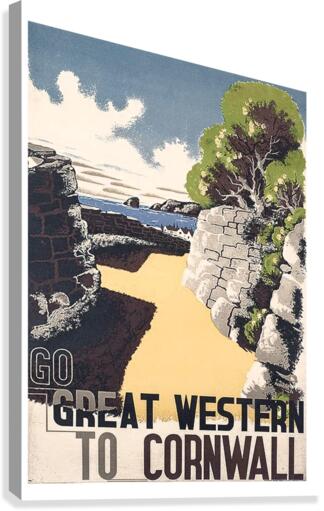 Cornwall Coast Canvas Print