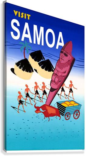 Samoa Canvas Print