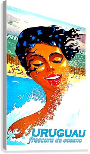 Uruguay  Canvas Print