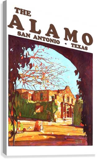 Alamo Canvas Print