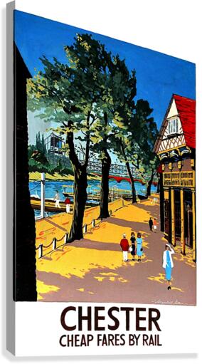 Chester Canvas Print