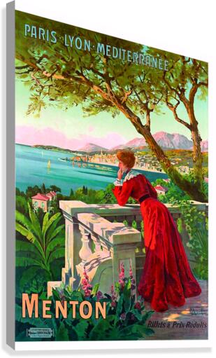 Menton Canvas Print