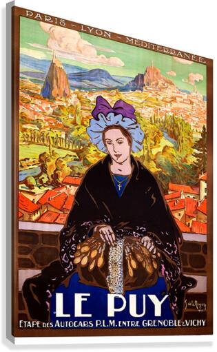 Le Puy Canvas Print