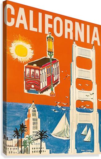 California Canvas Print