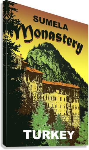 Sumela Monastery Canvas Print
