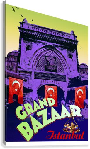 Grand Bazaar Canvas Print
