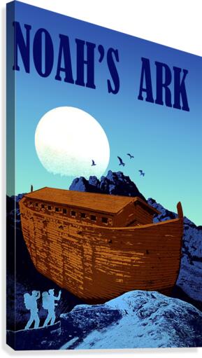Noah Ark Canvas Print