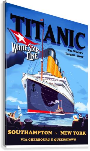 Titanic Canvas Print