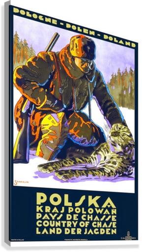 Poland Hunter Canvas Print
