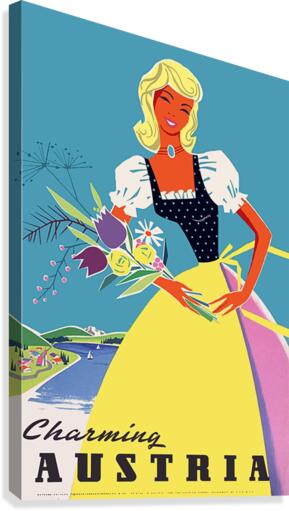 Charming Austria Canvas Print