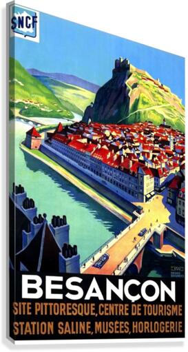 Besancon Canvas Print