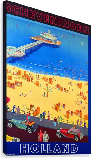 Scheveningen Canvas Print