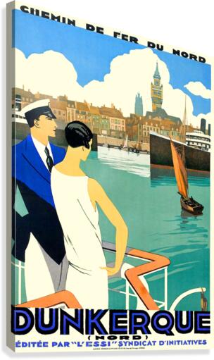 Dunkerque Canvas Print