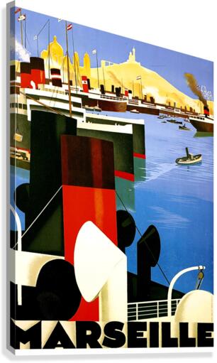 Marseille Canvas Print