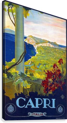 Capri Canvas Print