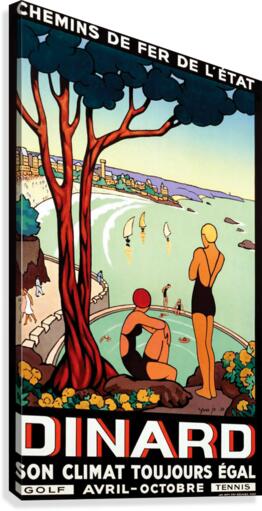 Dinard Canvas Print