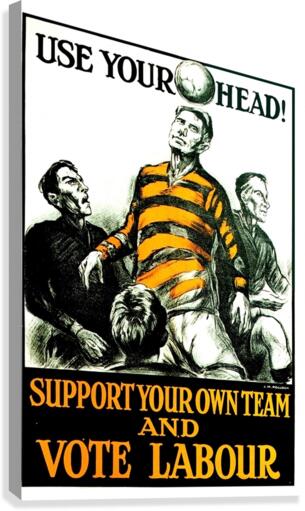 Use Your Head Canvas Print