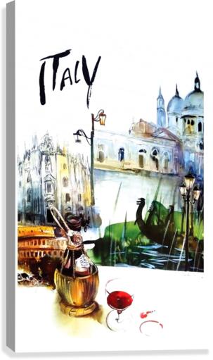 Italy Canvas Print