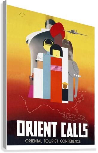 Orient Calls Canvas Print