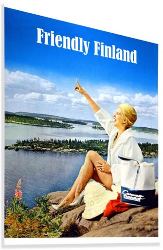Friendly Finland Canvas Print
