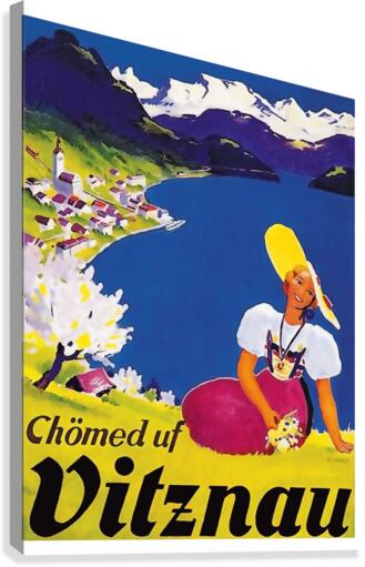 Vitznau Canvas Print