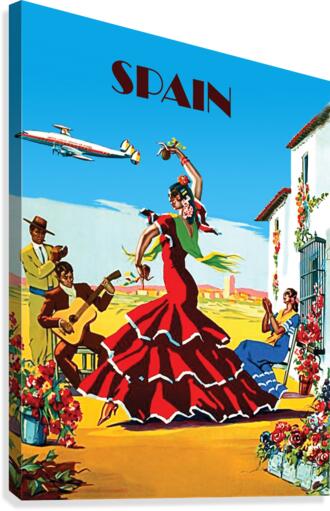 Spain Canvas Print