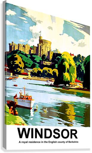 Windsor Palace Canvas Print