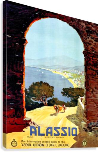 Alassio Canvas Print
