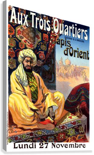 Oriental Tapestry Canvas Print