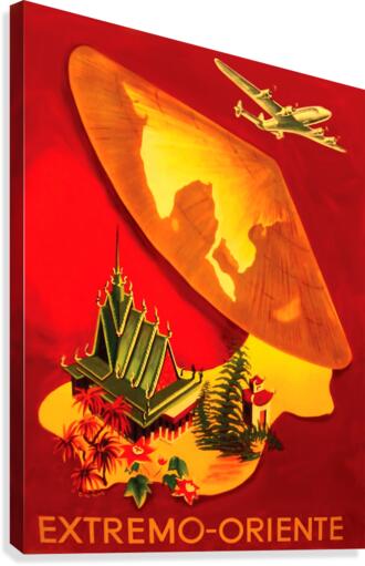 Extreme Orient Canvas Print