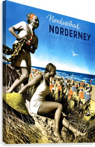 Norderney Beach Canvas Print
