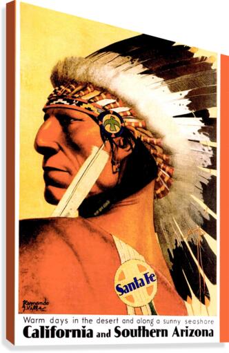 Indian Chief Canvas Print