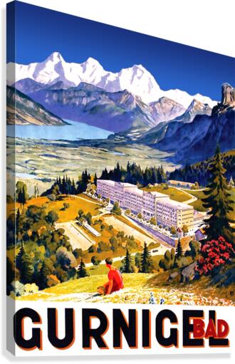 Gurnigelbad Canvas Print