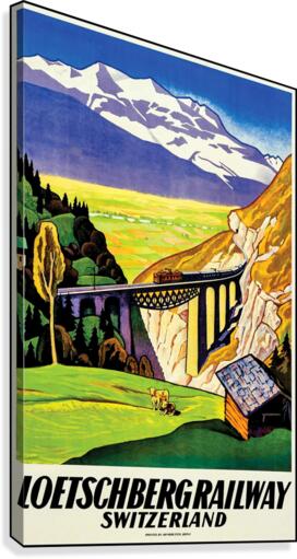 Loetsberg Canvas Print